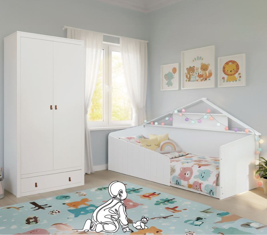 Cama Casita Lumi – Diseño Montessori - Imagen 2