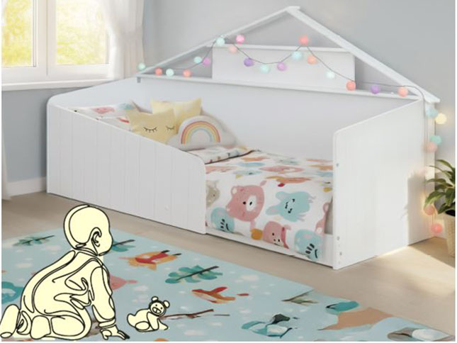 Cama Casita Lumi – Diseño Montessori