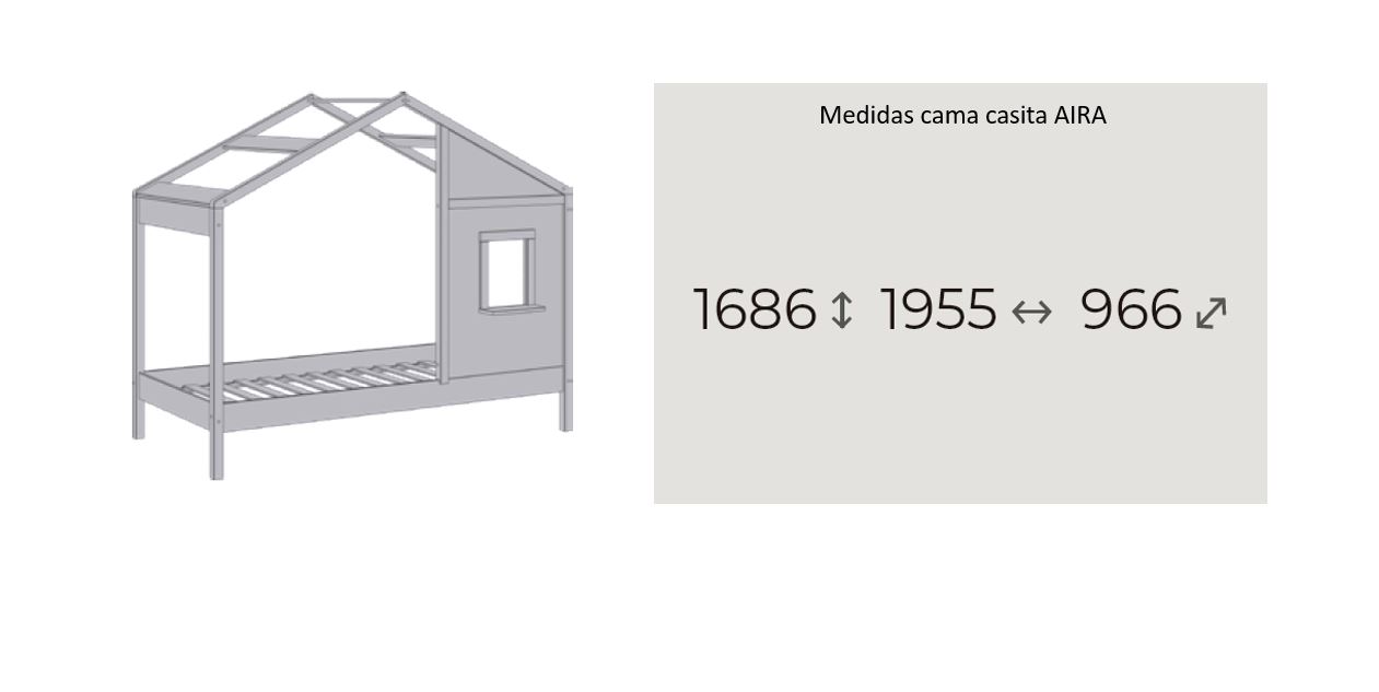 Cama Casita Aira – Principio Montessori - Imagen 6