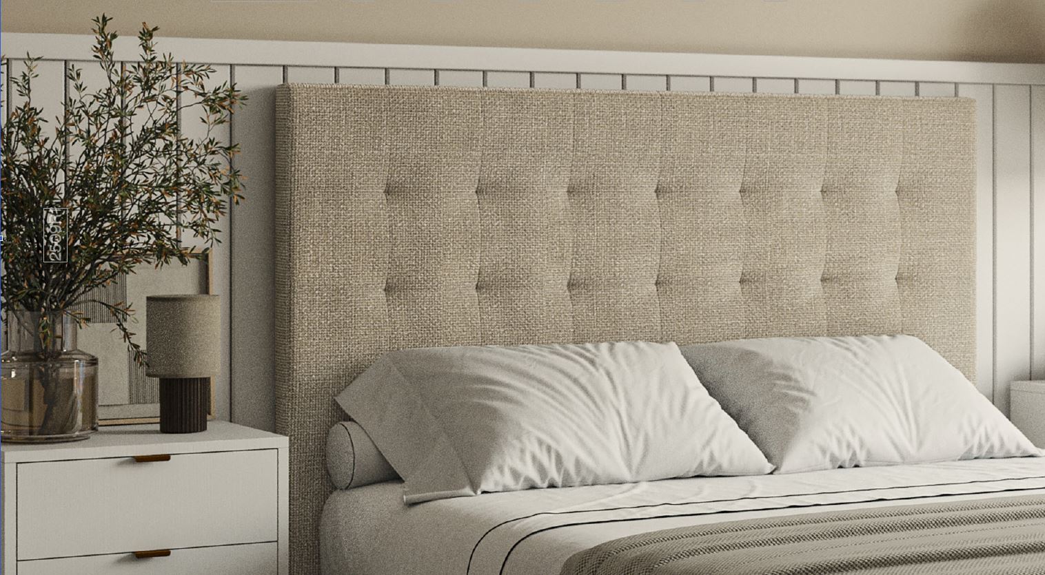 Cabezal Sonpura Cuadros - Imagen 3