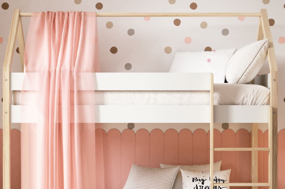 Cama Casita Duo House – Principio Montessori - Imagen 2