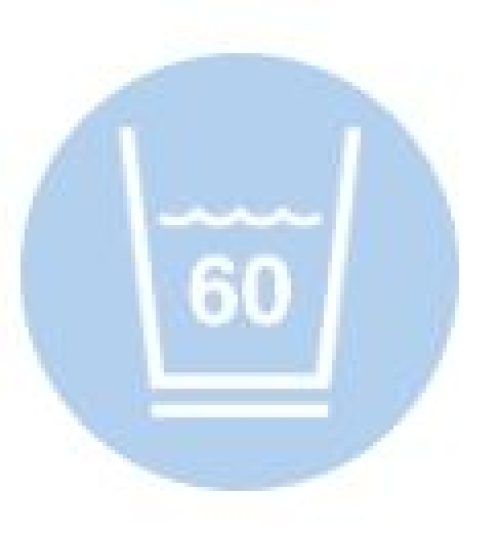 lavable 60º